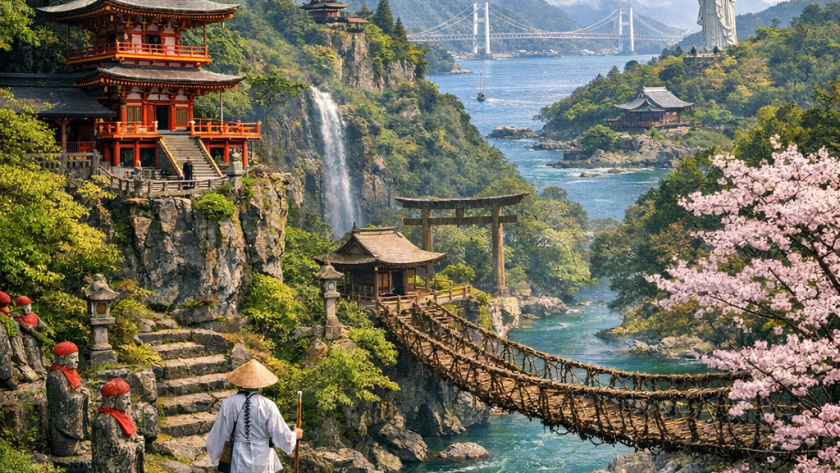 L’île de Shikoku : nature et spiritualité