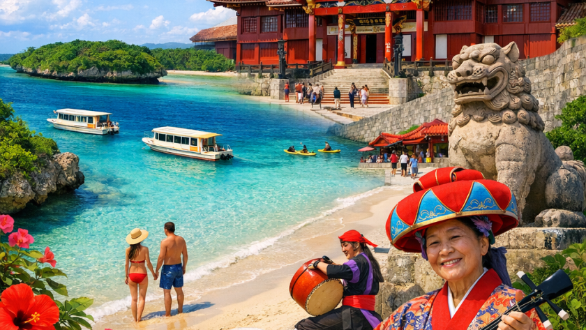 L’île d’Okinawa : plages magnifiques et culture unique