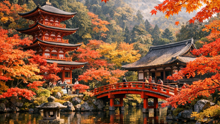 Le Japon en automne : la beauté des feuilles d’érable