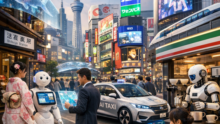 La technologie de pointe dans la société japonaise