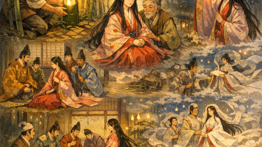 L’histoire du coupeur de bambou : Kaguya-hime