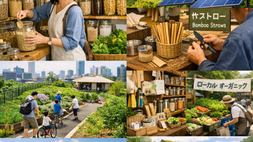 Le mouvement éco-friendly et durable au Japon