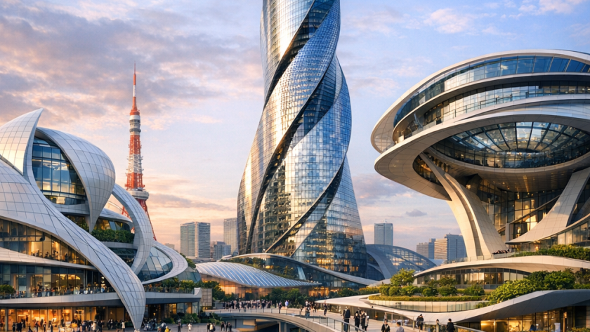 Architecture moderne et innovante au Japon