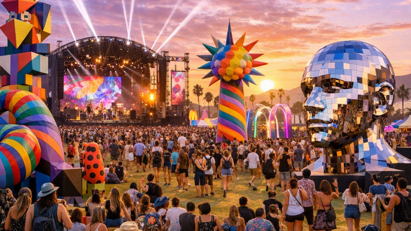 Les festivals de musique et d’art moderne