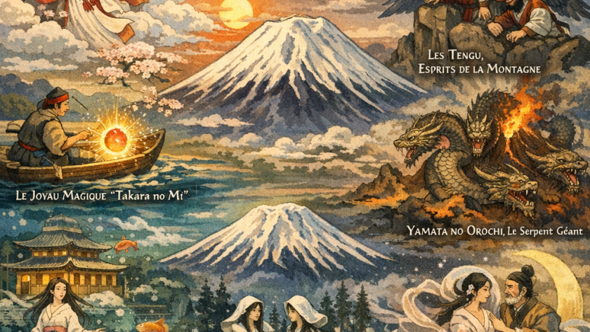 Les mythes autour du mont Fuji