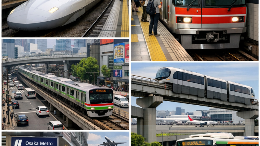 Le système de transport efficace au Japon